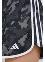 Běžecké šortky adidas Performance Marathon 20 černá barva, medium waist