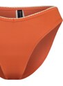 Trendyol Orange vyšívaný spodní díl bikin s pravidelnými nohavicemi