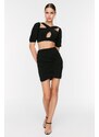 Trendyol Black Ruffle Detailed Skirt