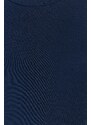 Trendyol Navy Blue 100% Cotton Fitted Basic Crew Neck Knitted T-Shirt