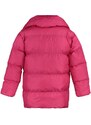 Trendyol Fuchsia Oversize Zipper Detail Puffer Coat