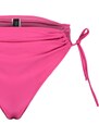 Trendyol Fuchsia Cut Out/Window Vysoký pas Regular Bikini Bottom