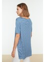 Trendyol T-Shirt - Blau - Boyfriend