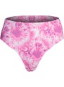 Trendyol Bikini Bottom - Pink - Tie-dye print