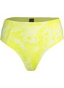 Trendyol Yellow Batik Patterned High Waist Bikini Bottoms