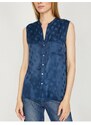 Koton Women's Navy Blue Shirt