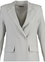 Trendyol Gray Regular Lined Buttoned Woven Blazer Jacket