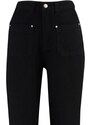 Trendyol Black Pocket Detailed High Waist Wide Leg Jeans