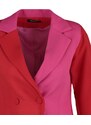 Trendyol Red Two Color Lined Blazer Woven Jacket