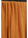 Trendyol Camel Pleated High Waist Woven Skirt