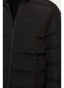 Trendyol Pánská černá větruodolná péřová bunda regular fit