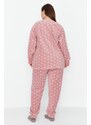Dámský pyžamový set Trendyol Bunny