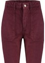 Trendyol Claret Red High Waist Mom Jeans with Pockets