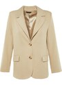 Trendyol Mink Regular Lined Woven Blazer Jacket