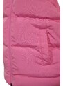 Trendyol Pink Hooded Girls' Pocket Detailed Puffer Vest