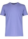 Trendyol Lilac Basic Regular Fit Crew Neck Tričko s krátkým rukávem