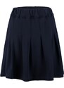 Trendyol Curve Black Knitted Pleated Skirt