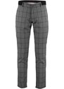 Trendyol Anthracite Men's Slim Fit Chino Pockets Plaid Trousers