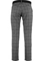 Trendyol Anthracite Men's Slim Fit Chino Pockets Plaid Trousers