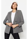 Women's blazer Trendyol Gray