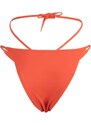 Trendyol Orange Piping High Leg Bikini Bottom