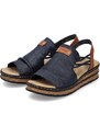 Dámské sandály RIEKER 62962-14 modrá