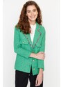 Trendyol Green Woven Tasseled Jacket