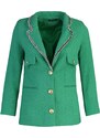 Trendyol Green Woven Tasseled Jacket