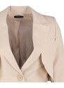 Trendyol Stone Crop Woven Lined Blazer Jacket