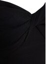 Dámské šaty Trendyol TPRSS23AE00067/Black