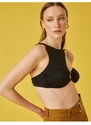 Koton One-Shoulder Bikini Top With Window Detail