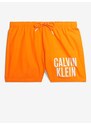 Oranžové pánské plavky Calvin Klein Underwear - Pánské