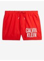 Červené pánské plavky Calvin Klein Underwear - Pánské