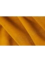 Žlutá sametová dvoumístná pohovka Windsor & Co Dia 144 cm