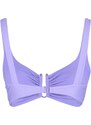 Trendyol Lilac Bralet U Strand Bikini Top