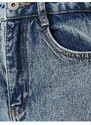 Koton Dámské džínové kalhoty s vysokým pasem a koleny roztrhané
