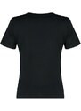 Trendyol Black 100% Cotton Basic V-Neck Knitted T-Shirt