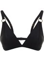 Trendyol Black Triangle Příslušenství Bikiny Top