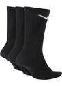 Nike U NK EVERYDAY LTWT CREW 3PR BLACK/WHITE