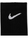 Nike U NK EVERYDAY LTWT CREW 3PR BLACK/WHITE