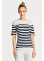 TRIČKO GANT STRIPED SS T-SHIRT bílá S