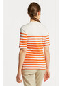 TRIČKO GANT STRIPED SS T-SHIRT oranžová XS