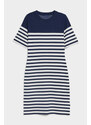 ŠATY GANT STRIPED SS T-SHIRT DRESS modrá XS