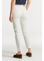 DŽÍNY GANT WHITE CROPPED SLIM JEANS bílá 27