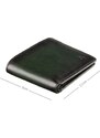 Značková tenká pánská zelená peněženka - Visconti (GPPN302)