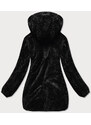 Z-DESIGN Oboustranná černá dámská bunda (H1038-01)