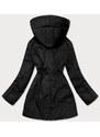 Ann Gissy Černá dámská bunda s kapucí (HO-22)