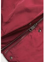 LHD Červená dámská zimní bunda (M21309)