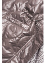 BH FOREVER Dámská bunda v barvě cappucino s ozdobnou podšívkou (BH2182)