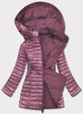 MINORITY Oboustranná fialová dámská bunda (6808-259)